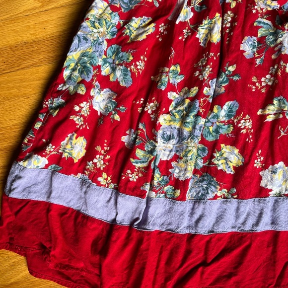 April Cornell Floral Summer Dress in Size M/L - Picture 2 of 4
